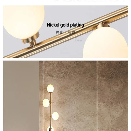 Floor Lamp - Modern LED Living Room Bedside Lamp Glass Ball Nordic Bedroom SW-36210123 - SWEET-LIGHTS
