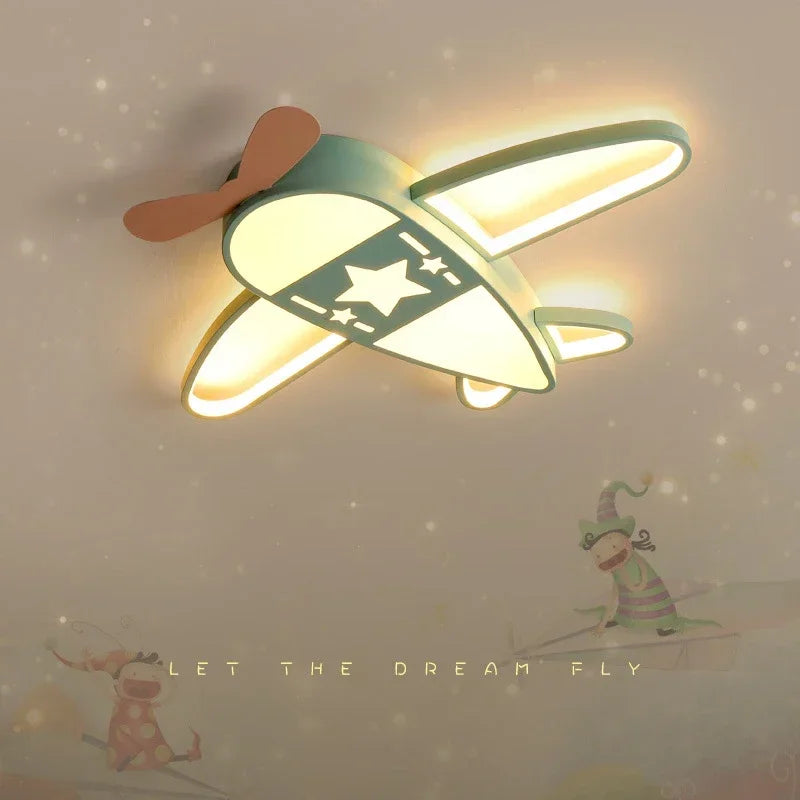 Children Lighting - Modern Airplane Led Ceiling Lights Children Cartoon Creative Lamp for Kids Room Indoor Lighting SW-36210234 - SWEET-LIGHTS