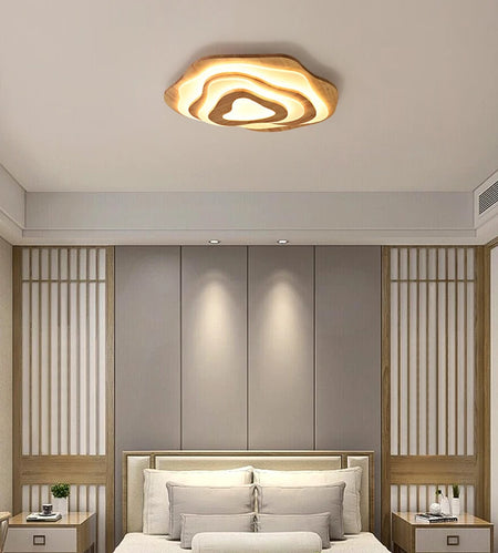 Ceiling Light - Modern Wood Led Ceiling Lamp for Living Room Bedroom Kitchen SW-36210567 - SWEET-LIGHTS