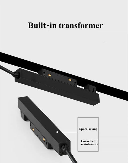 Spotlight - Magnetic Track Light Grille Flood Lamp DC48V Indoor Living SW-36210345 - SWEET-LIGHTS