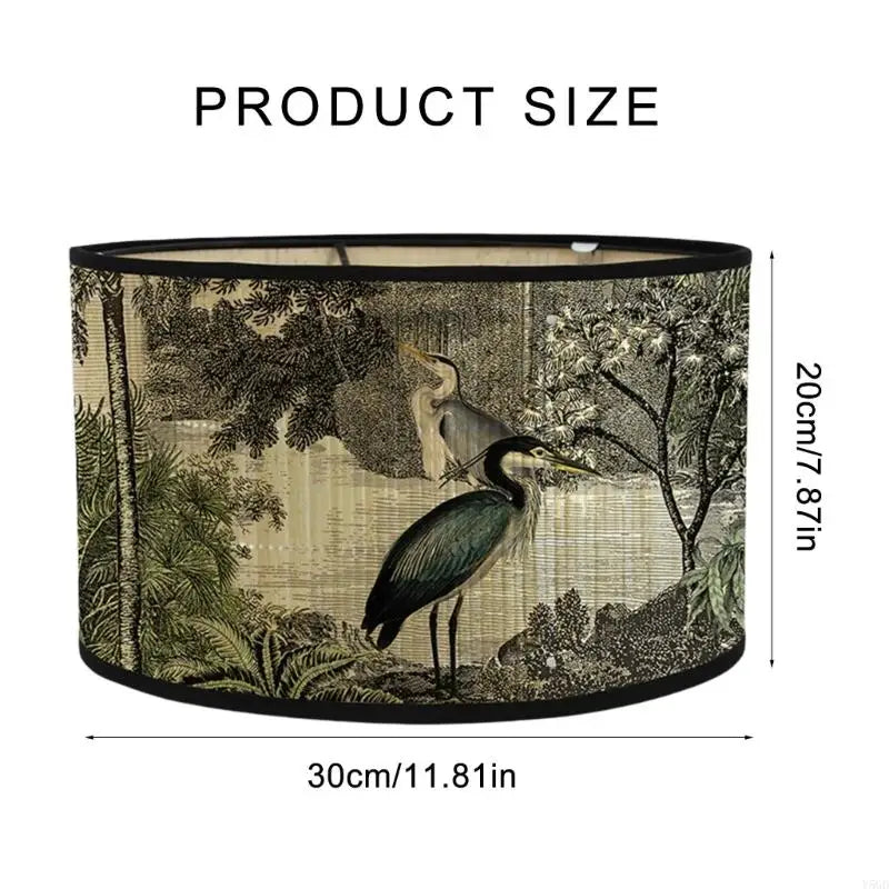 Lampshade - Y5GD Drum Print Chandelier Light Cover Elegant Decoration SW-36210345 - SWEET-LIGHTS