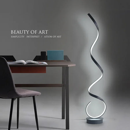 Floor Lamp - Modern LED Strip Minimalist Black White Light SW-36210457 - SWEET-LIGHTS