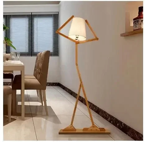 Floor Lamp - Japanese Style DIY Wooden Nordic Light SW-36210458 - SWEET-LIGHTS