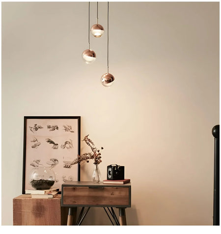Pendant Light - Creative Round Crystal Dora Long Line for Bedroom and TV Background SW-36214567 - SWEET-LIGHTS