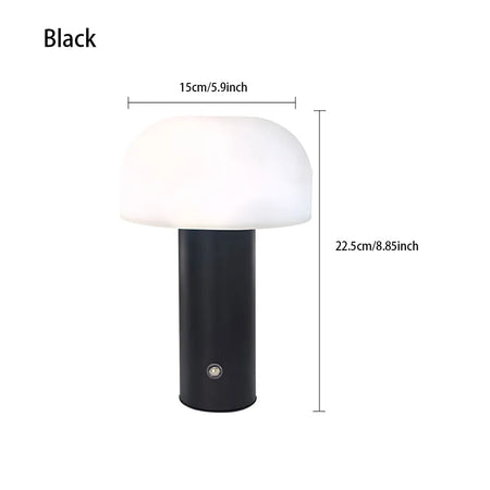 Table Lamp - New Mushroom Lamp LED Charging 3-Colored Dimming SW-36210234 - SWEET-LIGHTS