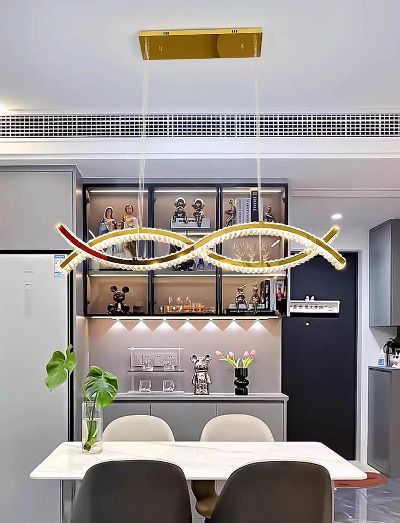 Pendant Light - Modern Crystal Indoor Lighting for Living Room SW-36210457 - SWEET-LIGHTS