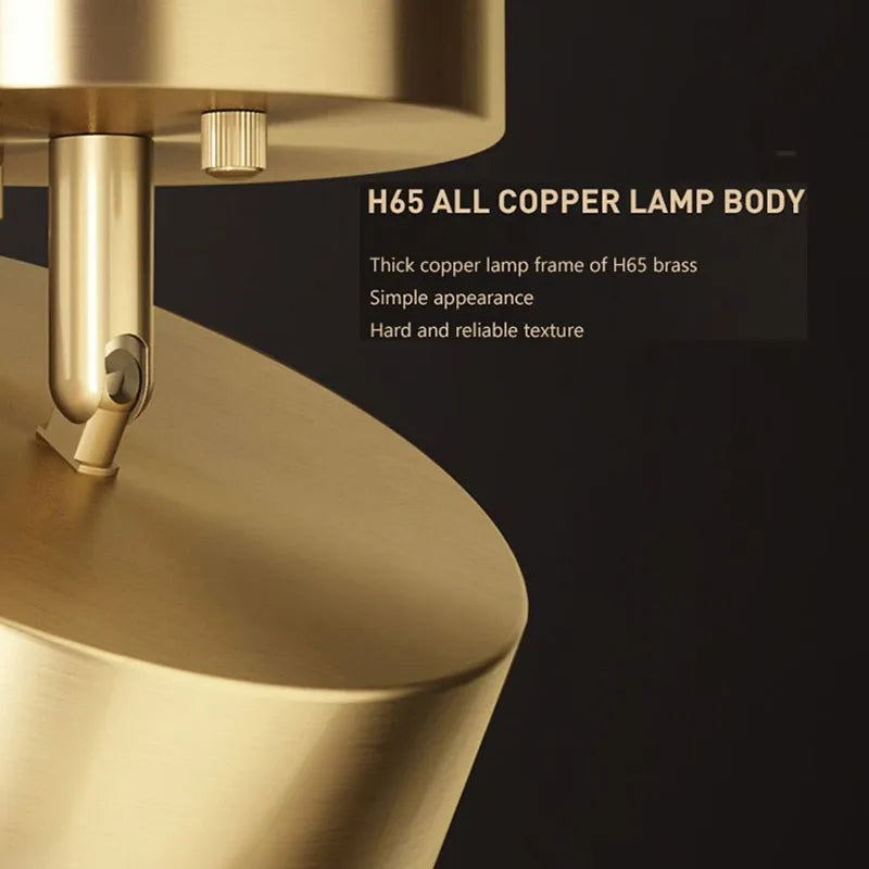 Ceiling Light - Modern LED Copper Decor Fixture for Home SW-36210579 - SWEET-LIGHTS