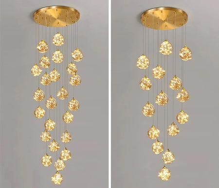 Chandelier - Nordic Home Decoration Stair Chandelier 6-30 Heads SW-36210347 - SWEET-LIGHTS