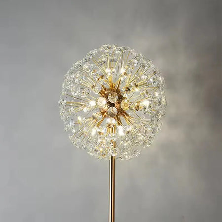 Floor Lamp - Nordic Contemporary Style Crystal Minimalistic Iron Glass Body SW-36210457 - SWEET-LIGHTS