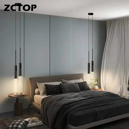 Pendant Light - Minimalist LED Hanging Pendant Lights for Bedroom Dining Room Kitchen Restaurant Spotlight Chandelier SW-36210458 - SWEET-LIGHTS