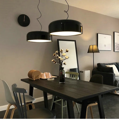 Pendant Light - Smithfield Aluminum Black White Designer Lamp SW-36210345 - SWEET-LIGHTS