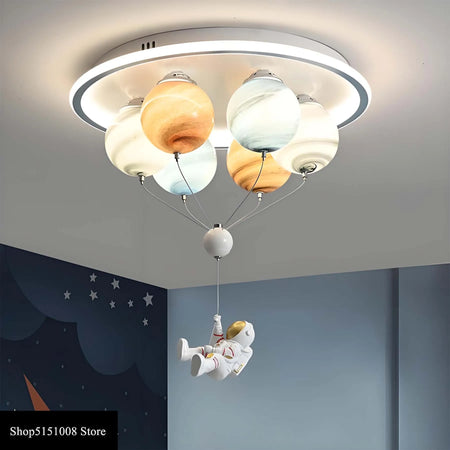Children Lighting - Modern Astronaut LED Ceiling Light for Kids Room Decor SW-36210438 - SWEET-LIGHTS