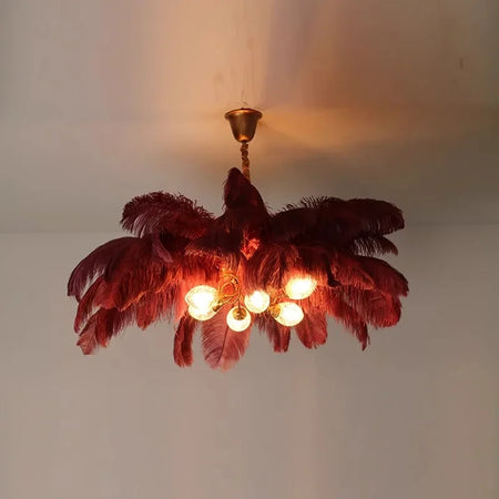 Pendant Light - Nordic Feather Ceiling Chandelier for Home Decoration Indoor Lighting SW-36210457 - SWEET-LIGHTS