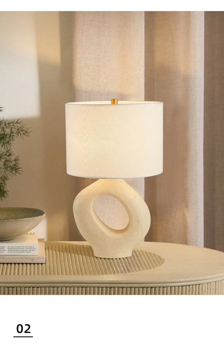 Table Lamp - Designer Wabi-sabi Modern Resin LED E27 Art Lights SW-36210345 - SWEET-LIGHTS
