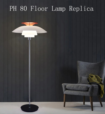 Floor Lamp - Danish PH 80 Replica with E27 LED Bulb 85-265V SW-36210987 - SWEET-LIGHTS