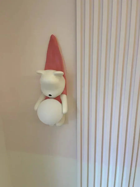 Children Lighting - SANDYHA Modern Resin Wall Lamp Cute Bear Design SW-36210578 - SWEET-LIGHTS