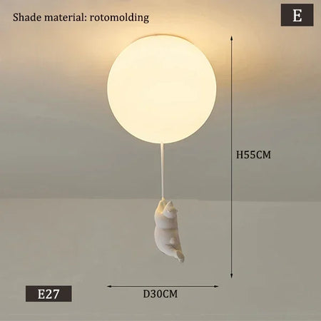 Children Lighting - Designer Polar Bear Pendant Chandelier LED Lamp SW-36210123 - SWEET-LIGHTS