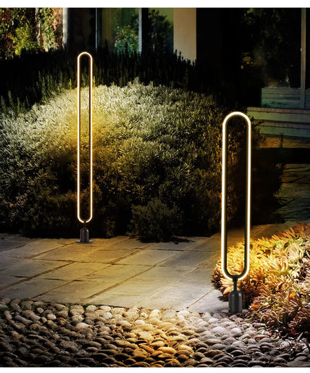 Outdoor Light - LED Lawn Lamp AC110V 220V Waterproof Minimalist Round Garden Lighting SW-36210457 - SWEET-LIGHTS