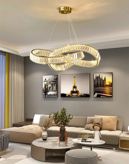 Pendant Light - Modern Home Decoration Crystal Chandelier Living Room Lamp Dining Table Pendant Lights SW-36210567 - SWEET-LIGHTS