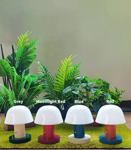 Table Lamp - Mushroom Warm Color USB Rechargeable LED Touch Light SW-36210987 - SWEET-LIGHTS