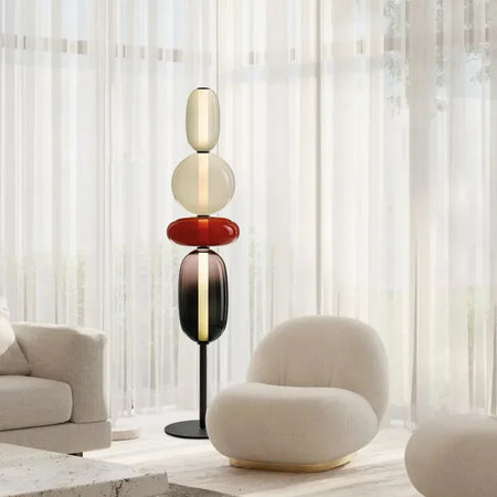 Floor Lamp - Italian Colored Glass LED Designer Light SW-36210458 - SWEET-LIGHTS