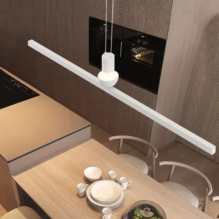 Pendant Light - Modern Minimalist LED Ceiling Chandelier Dining Room Bar Table Pendant Lights Linear Strip Luster SW-36210345 - SWEET-LIGHTS