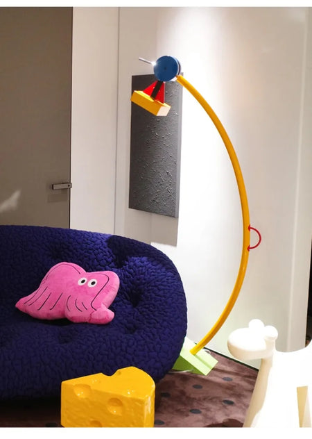 Floor Lamp - Novel Artistic Design LED, Color Building Blocks, Adjustable Angle SW-36210578 - SWEET-LIGHTS