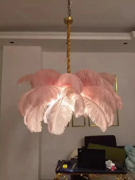 Pendant Light - Nordic Feather Ceiling Chandelier for Home Decoration Indoor Lighting SW-36210457 - SWEET-LIGHTS