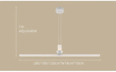 Pendant Light - Modern Minimalist LED Ceiling Chandelier Dining Room Bar Table Pendant Lights Linear Strip Luster SW-36210345 - SWEET-LIGHTS