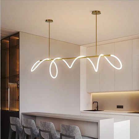 Pendant Light - Modern Long Hose LED Chandelier for Dining Room Kitchen Bar SW-36210347 - SWEET-LIGHTS