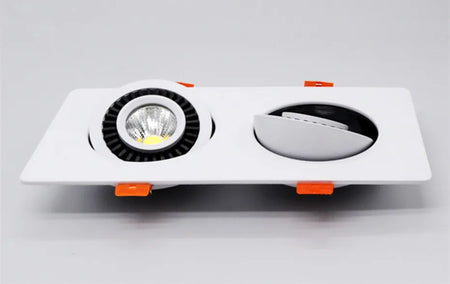 Spotlight - 360 Angle Rotatable LED COB Recessed Downlight 10W 14W 20W 24W Ceiling Spot Light AC 220V SW-36210345 - SWEET-LIGHTS