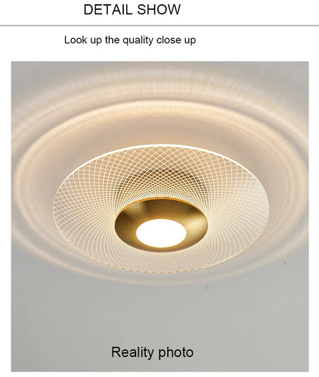 Ceiling Light - Flush Mount LED Fixture for Home Aisle SW-36214578 - SWEET-LIGHTS