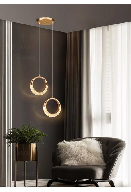 Pendant Light - Nordic LED Crystal Ceiling Lamp for Home SW-36210345 - SWEET-LIGHTS