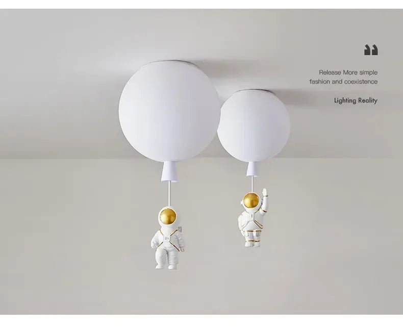 Children Lighting - Modern LED Astronaut Balloon Pendant Lamp SW-36210458 - SWEET-LIGHTS