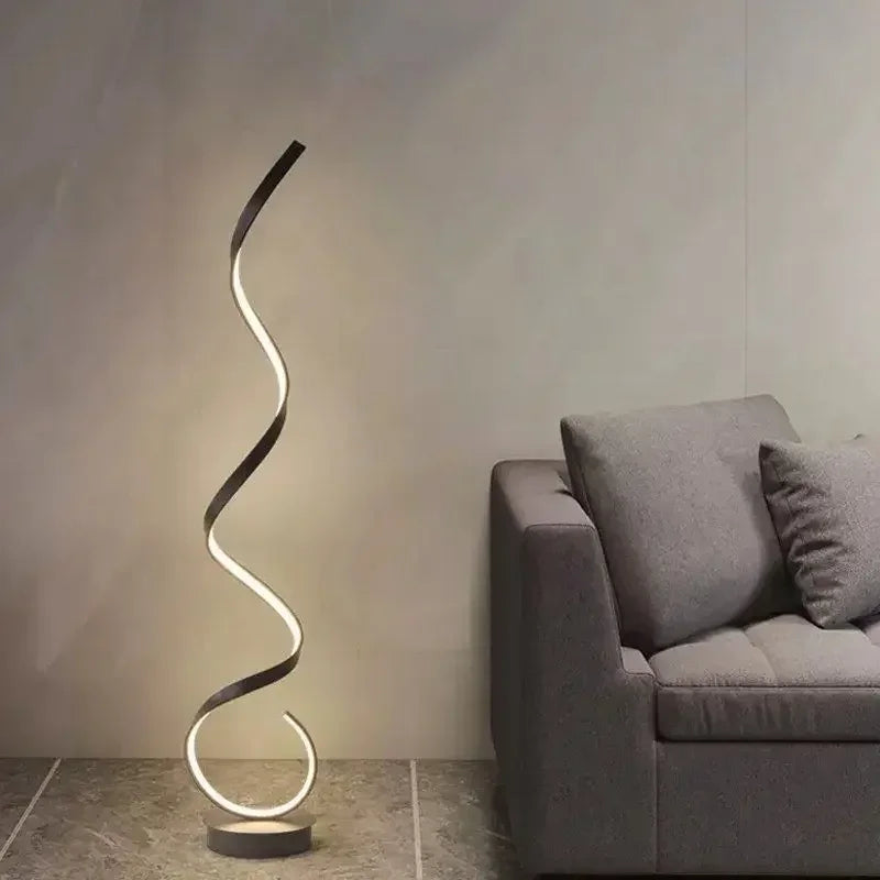 Floor Lamp - Modern LED Strip Minimalist Black White Light SW-36210457 - SWEET-LIGHTS