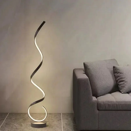 Floor Lamp - Modern LED Strip Minimalist Black White Light SW-36210457 - SWEET-LIGHTS