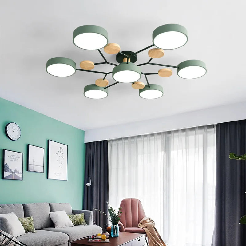 Ceiling Light - Nordic Style LED Chandelier for Living Room Kitchen SW-36210478 - SWEET-LIGHTS