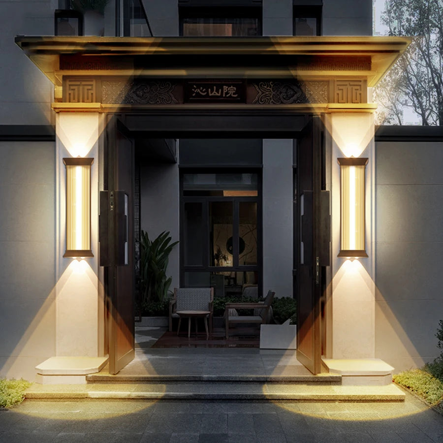 Outdoor Light - Waterproof Stainless Steel LED Wall Lamp SW-36210457 - SWEET-LIGHTS