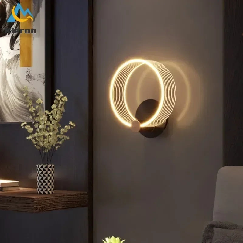 Wall Light - Nordic Modern Simple Butterfly LED Wall Lamps Living Room Study Decoration Square Circle SW-36210578 - SWEET-LIGHTS
