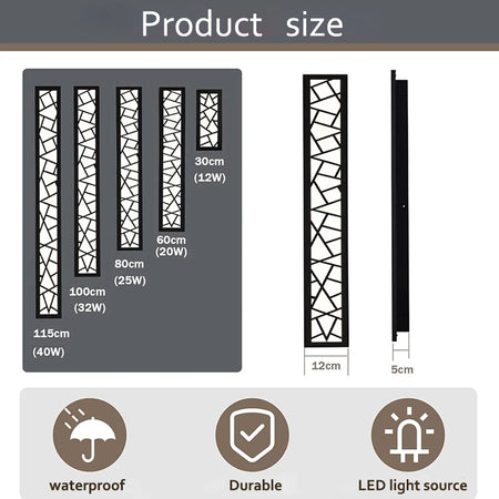 Outdoor Light - Waterproof Outdoor Wall Lamp LED IP65 Aluminum Sconce 110V 220V SW-36210458 - SWEET-LIGHTS