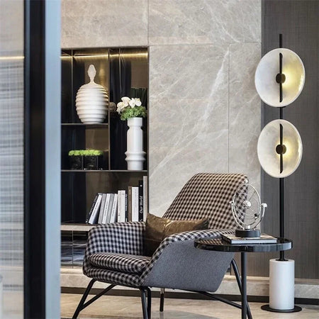 Floor Lamp - SEAN Modern Creative LED White Marble Standing Light SW-36210579 - SWEET-LIGHTS
