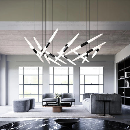 Pendant Light - Designer Pendent Lamp Luxury Modern Chandelier Living Room Loft Villa Home Decor Lighting SW-36210725 - SWEET-LIGHTS