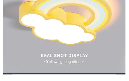 Children Lighting - Ceiling Lamp Cartoon Rainbow Clouds for Boys and Girls SW-36210354 - SWEET-LIGHTS