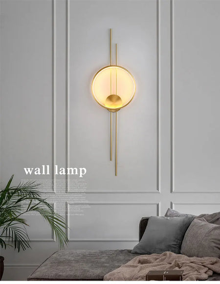 Wall Light - Minimalist Postmodern Wall Lamp for Living Room Bedroom Nordic Modern Aisle SW-36210346 - SWEET-LIGHTS