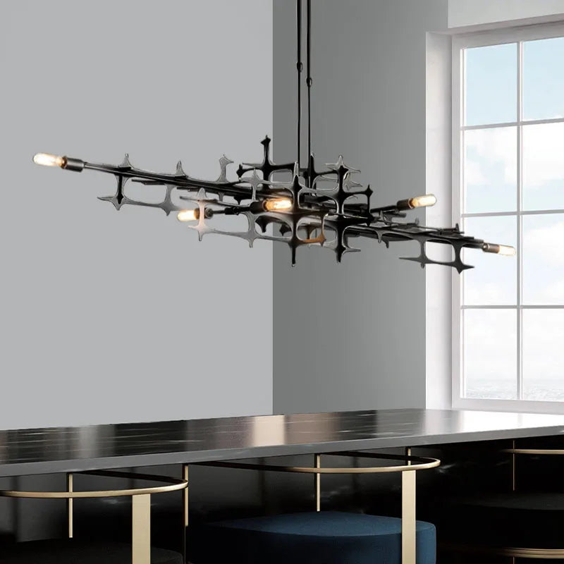 Pendant Light - Nordic Light Luxury Geometric Bar Pendant Lamp SW-36210357 - SWEET-LIGHTS