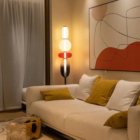 Floor Lamp - Italian Colored Glass LED Designer Light SW-36210458 - SWEET-LIGHTS