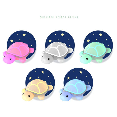 Children Lighting - Led Turtle Night Light Cute Silicone Lamp Touch Nightlight Children Sleep Light Room Decor Gift SW-36210458 - SWEET-LIGHTS