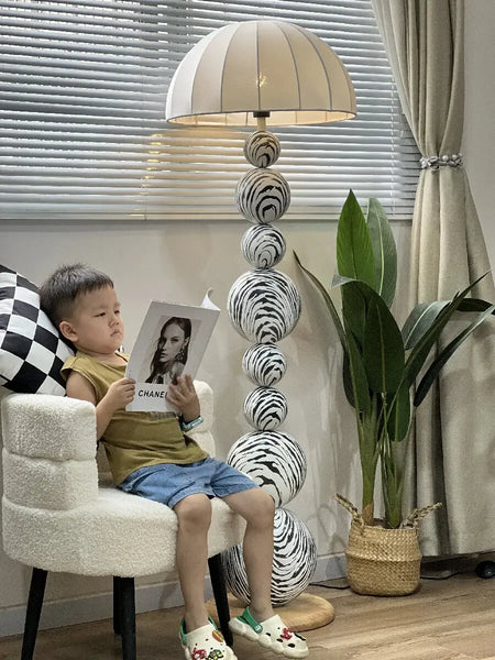 Floor Lamp - NEW Designer Hand-Painted Art Ball Lamp for Living Room Study Decor SW-36210478 - SWEET-LIGHTS