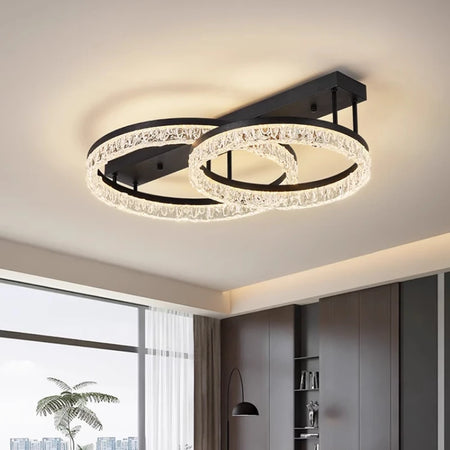 Ceiling Light - Nordic Light Luxury Circular LED Ceiling Light SW-36210457 - SWEET-LIGHTS