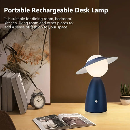 Table Lamp - Cordless Charging Desk Lamp, Warm Light, Stepless Adjustable Touch Light, Portable for Home SW-36210678 - SWEET-LIGHTS